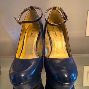 Michael Antonio Mary Jane Heels - Navy Blue 💙🖤